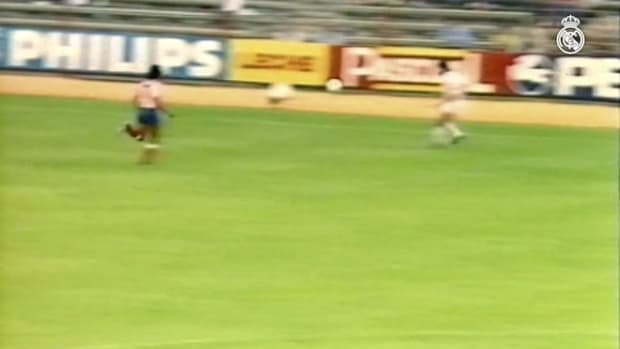 Real Madrid won the League Cup on 1985